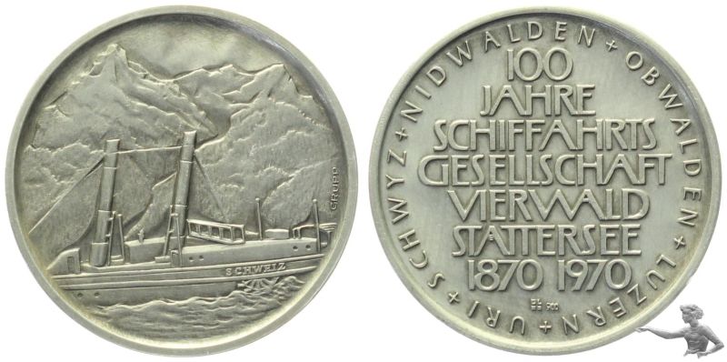 100 Jahre Schifffahrtsgesellschaft Vierwaldstätterse 1870-1970